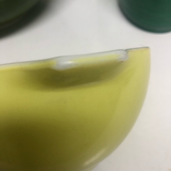 Vintage PYREX Verde Green Cinderella Nesting Mixing Bowls Set Avocado 441 - 444 - Picture 9 of 12